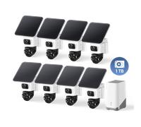 eufyCam S4 Kit 8 Telecamere(HomeBase S380)+1TB Hard Drive