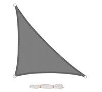 EUGAD Tenda a Vela Impermeabile Vela Ombreggiante Parasole Protezione HDPE Raggi UV 95% per Esterno Giardino per Esterno, Giardino e Terrazza, Piscina