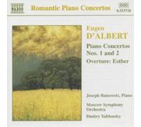 Eugen d'Albert Piano Concertos Nos. 1 & 2 (CD) Album