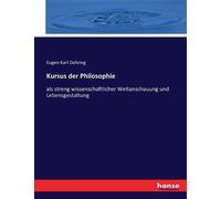 Eugen Karl Dühring Kursus der Philosophie (Tascabile)