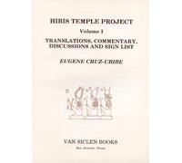 Eugene Cruz-Uribe Hibis Temple Project I (Tascabile)