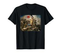 Eugene Delacroix Liberty Leading The People Maglietta