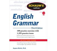 Eugene Ehrlich Schaum's Outline of English Grammar, Third Edition (Tascabile)