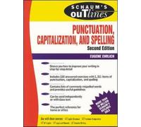 Eugene Ehrlich Schaum's Outline of Punctuation, Capitalization & Spe (Tascabile)