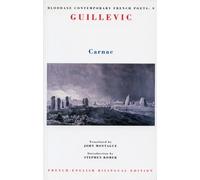 Eugene Guillevic Carnac (Tascabile) Bloodaxe Contemporary French Poets
