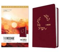 Eugene H. Peter Message Deluxe Gift Bible, Large Print, C (Rilegato in ecopelle)