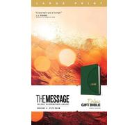 Eugene H. Peter Message Deluxe Gift Bible, Large Print, G (Rilegato in ecopelle)