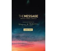Eugene H. Peter The Message Devotional Bible, Large Print (Ha (Copertina rigida)