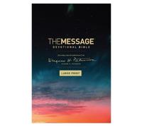 Eugene H. Peter The Message Devotional Bible, Large Print (Ha (Copertina rigida)