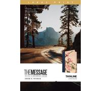 Eugene H. Peter The Message Thinline, Large Print, Garden (Rilegato in ecopelle)