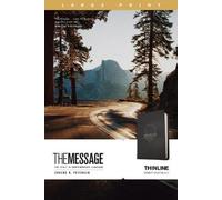 Eugene H. Peter The Message Thinline, Large Print (Leathe (Rilegato in ecopelle)