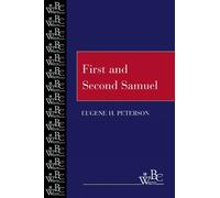 Eugene H. Peterson First and Second Samuel (Tascabile)