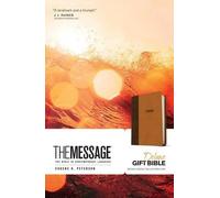Eugene H. Peterson Message Deluxe Gift Bible, Brown (Rilegato in ecopelle)