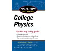 Eugene Hecht Freder Schaum's Easy Outline of College Physics, Revis (Tascabile)
