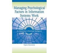 Eugene Kaluznia Managing Psychological Factors in Information (Copertina rigida)