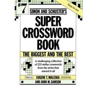 Eugene Maleska Joh Simon and Schuster's Super Crossword Book #7/the (Tascabile)
