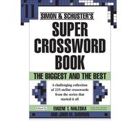 Eugene T. Maleska Simon and Schuster Super Crossword Book (Tascabile)