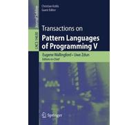 Eugene Wallingfor Transactions on Pattern Languages of Programming (Tascabile)