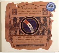 Eugène Ysaÿe Complete Violin Recordings - CD - Classical - Sony Classical - 1996