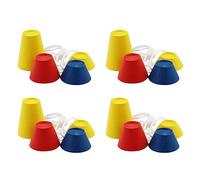 EUGENEKELLY 16 Pezzi Jumbo Golf Tees Gomma Invernale Golf Tees Gomma, Tee da Golf Jumbo in Gomma, Golf Gomma Inverno Tees, Varie Altezze e Multicolori in Gomma per Le giornate gelide