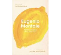 Eugenio Montale Poetic Diaries 1971 and 1972 (Tascabile)