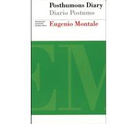 Eugenio Montale Posthumous Diary (diario Postumo) (Tascabile)
