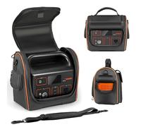 EUGOOCX Borsa da trasporto compatibile con Jackery Explorer 500 Portable Power Station (518Wh), custodia da viaggio con finestre ventilate per generatore solare esterno e accessori