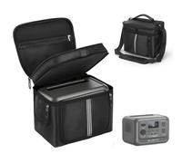 EUGOOCX Custodia da trasporto compatibile con BLUETTI Elite 30 V2 Power Station portatile 600W 288Wh, borsa portaoggetti con tasca per cavi e aperture laterali per un accesso rapido e una ventilazione