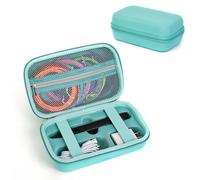 EUGOOCX Custodia in EVA compatibile con MYNT3D Super 3D Pen Set, borsa da viaggio portatile per penna da stampa 3D, ricariche e cavi, Verde