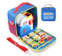 EUGOOCX Custodia per libri Little Tikes Story Dream Machine Starter Set, porta giocattoli, custodia da viaggio per molte storie, accessori per libri storytime/piccoli libri d'oro (blu)
