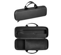 EUGOOCX Custodia rigida da viaggio per asciugacapelli Dyson Airstrait, custodia protettiva portatile per piastre per capelli (Nero)