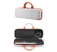 EUGOOCX Custodia rigida da viaggio per asciugacapelli Dyson Airstrait, custodia protettiva portatile per piastre per capelli (Grigio)