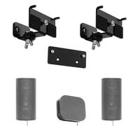 EUGOOCX Staffe di montaggio a parete compatibili con altoparlanti posteriori wireless Sony SA-RS5 e amplificatore box posteriore, supporto per altoparlanti in metallo per sistema teatrale Sony HT-S60