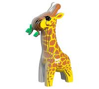 EUGY Puzzle 3D, Colore marrone, EH-009