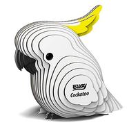 EUGY 028 Cacatua. Eco-Friendly 3D Paper Puzzle