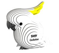 EUGY 028 Cacatua. Eco-Friendly 3D Paper Puzzle