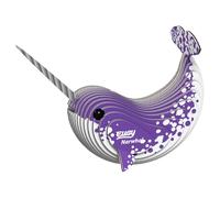 EUGY 033 Narvalo. Eco-Friendly 3D Paper Puzzle