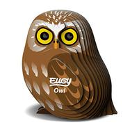EUGY 044 Gufo. Eco-Friendly 3D Paper Puzzle