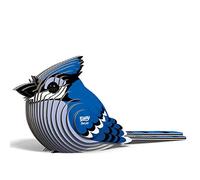 EUGY 067 Ghiandaia azzurra. Eco-Friendly 3D Paper Puzzle