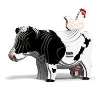 EUGY 079 Mucca Holstein. Eco-Friendly 3D Paper Puzzle