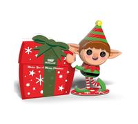 EUGY 082 Elfo di Natale. Eco-Friendly 3D Paper Puzzle