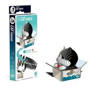 EUGY 089, Cat Tuxedo Cardboard Model Kit, Ages 6+