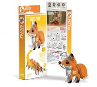EUGY 072 Volpe. Eco-Friendly 3D Paper Puzzle