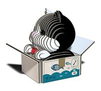 EUGY 089 Gatto Tuxedo. Eco-Friendly 3D Paper Puzzle