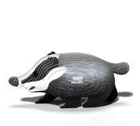 Eugy Badger 3D Puzzle 35 Piece Eco-Friendly Educational Learning Puzzles for Kids 6+