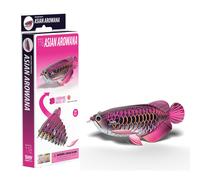 EUGY D5087 Asian Arowana 3D Model Craft Kit,