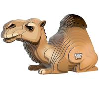Eugy Modello 3D: Animale selvatico/Cammello 9,3 x 4,1 x 5,3 cm, in cartone, in scatola, 6 +