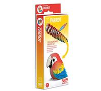 EUGY Modello di Pappagallo 3D, Kit Artigianale