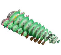 Eugy Puzzle 3D a forma di cactus - 44 pezzi - giocattolo educativo ecologico per ragazzi, ragazze e bambini dai 6 anni in su