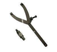 EUICAE Set di chiavi a brugola, chiave a frizione, regolabile, supporto per mozzo, ruota dentata, set di chiavi per la rimozione della ventola, accessori per scooter e moto (tipo A+B)